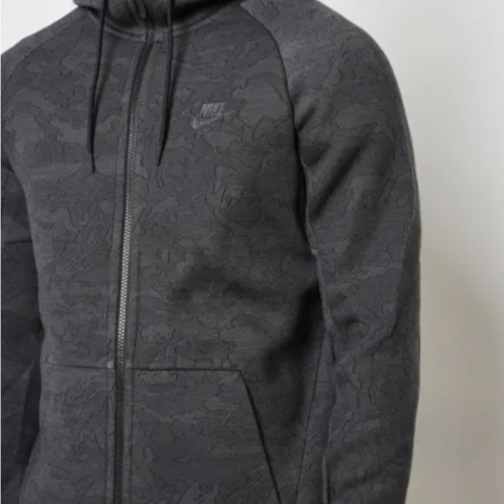 Nike Tech Fleece Jacquard Hoodie Full Zip Jacket 863814-038 Tech Pack Size 2XL - Picture 2 of 10